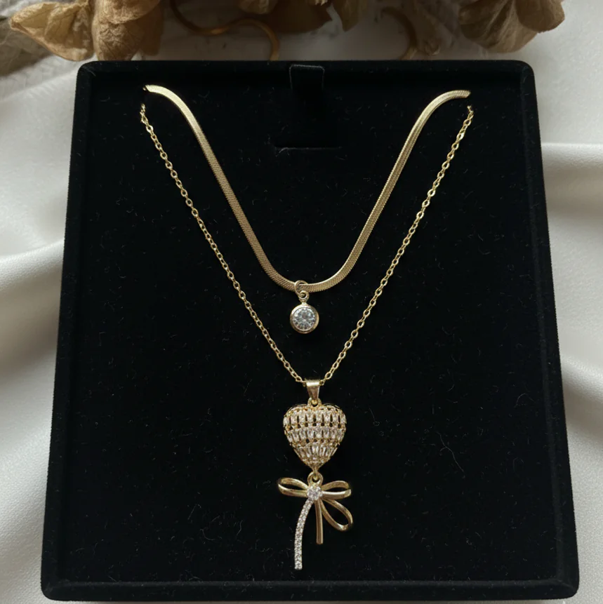 Double Layer Anti tarnish Neklace